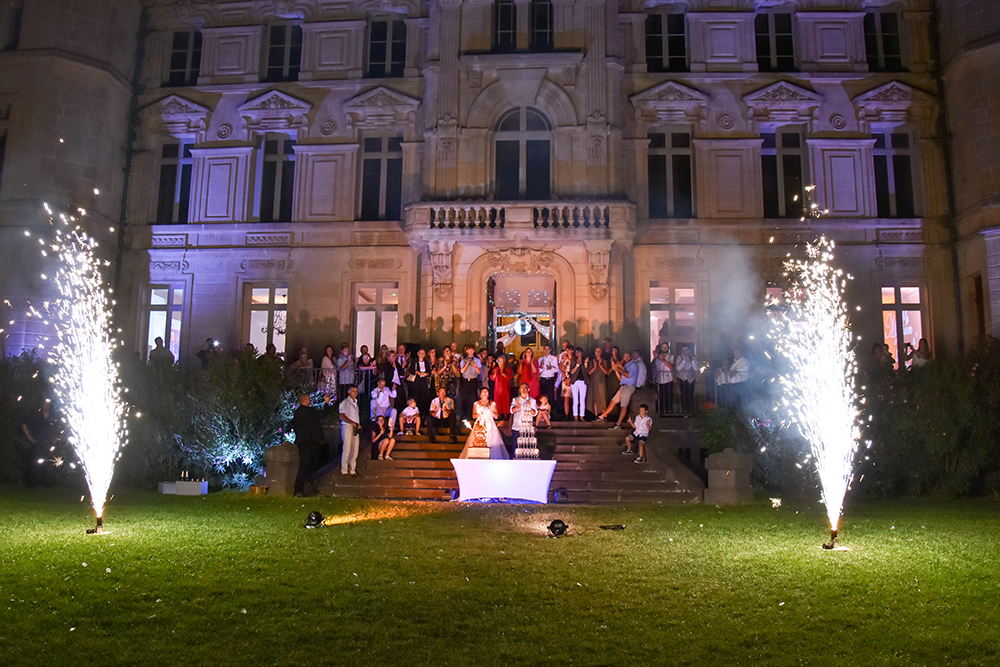 éclairage et l’animation de soirée à Carcassonne dans l’Aude en Languedoc-Roussillon